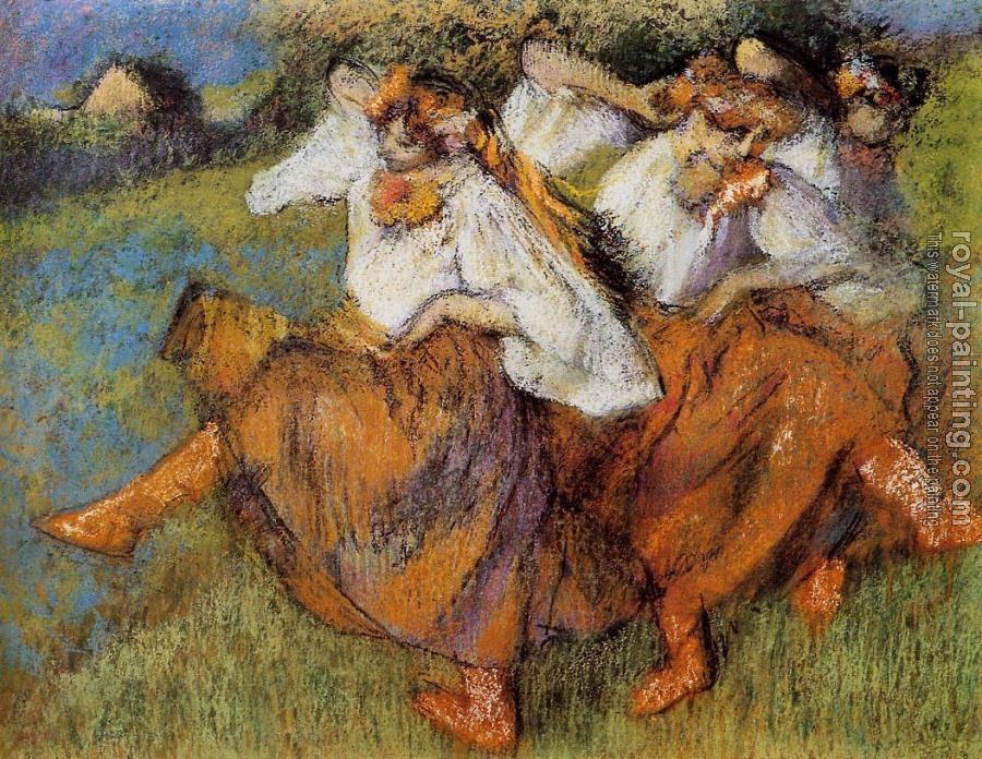 Edgar Degas : Russian Dancers